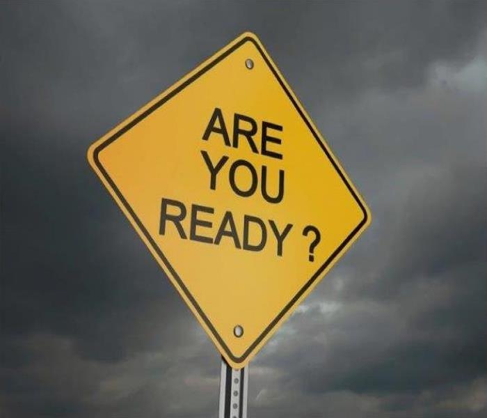 Sign says Are You Ready?